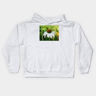 Echinacea Purpurea with Bee Kids Hoodie